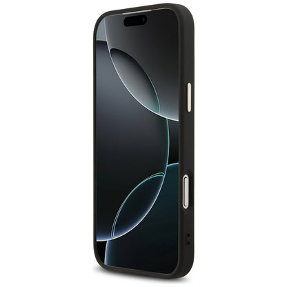 Hülle für Apple iPhone 18 Pro Max / 17 Pro Max, Guess, 4G Big Classic Logo, Schwarz