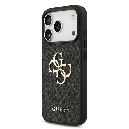 Case for Apple iPhone 18 Pro Max / 17 Pro Max, Guess, 4G Big Logo, Black