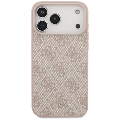 Case for Apple iPhone 18 Pro Max / 17 Pro Max, Guess, 4G Classic Logo, Pink