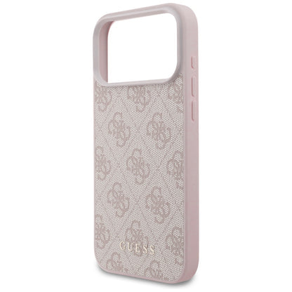 Case for Apple iPhone 18 Pro Max / 17 Pro Max, Guess, 4G Classic Logo, Pink