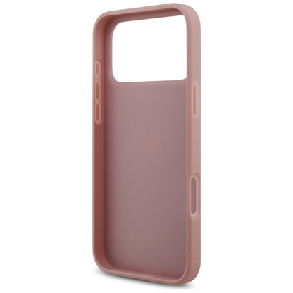Hülle für Apple iPhone 18 Pro Max / 17 Pro Max, Guess, Fixed Glitter Big 4G, Rosa