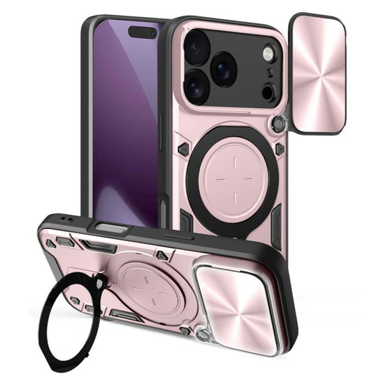 Hülle für Apple iPhone 18 Pro Max / 17 Pro Max, Techsuit, CamGuard Pro, Roségold