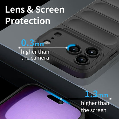 Hülle für Apple iPhone 18 Pro Max / 17 Pro Max, Techsuit, Magic Shield, Lila