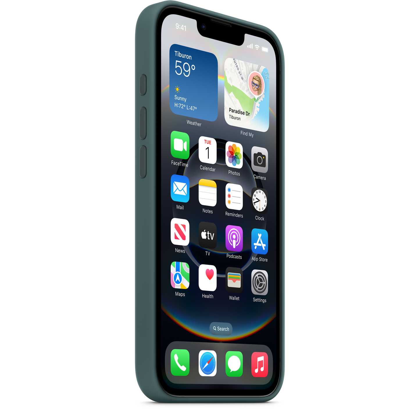 Hülle für Apple iPhone 16e, Grün MD3X4ZM/A