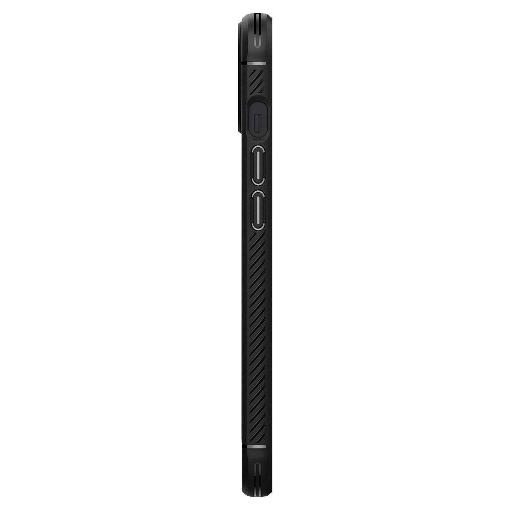 Hülle für Apple iPhone 13, Spigen, Rugged Armor, Schwarz ACS03518