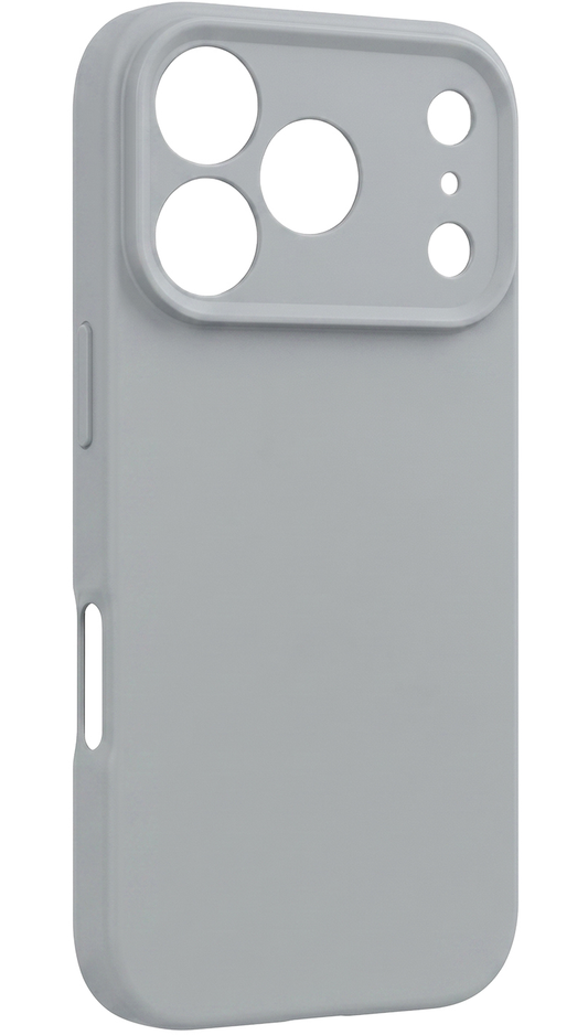 Hülle für Apple iPhone 17 Pro Max, OEM, Silikon, Grau