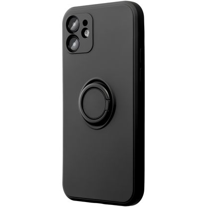 Hülle für Apple iPhone 16 Pro Max, OEM, Silikonring, Schwarz