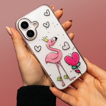 Hülle für Apple iPhone 16 Pro Max, OEM, Ultra Trendy Love 2, Mehrfarbig