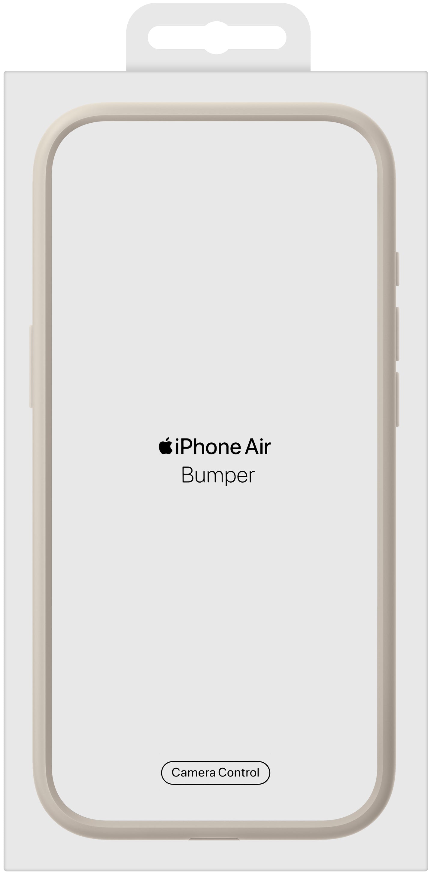 Hülle für Apple iPhone 17 Air, Bumper, Beige MH044ZM/A