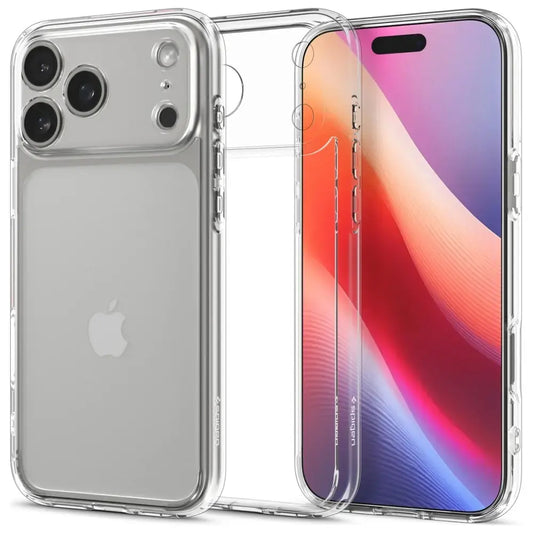 Hülle für Apple iPhone 17 Pro Max, Spigen, Ultra Hybrid, Transparent ACS10278