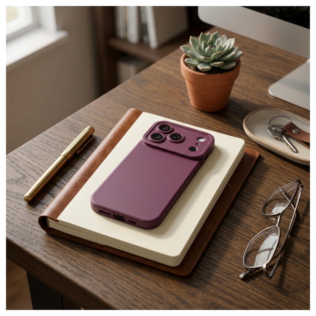 Case for Apple iPhone 18 Pro Max / 17 Pro Max, OEM, Matt 2.0, Burgundy