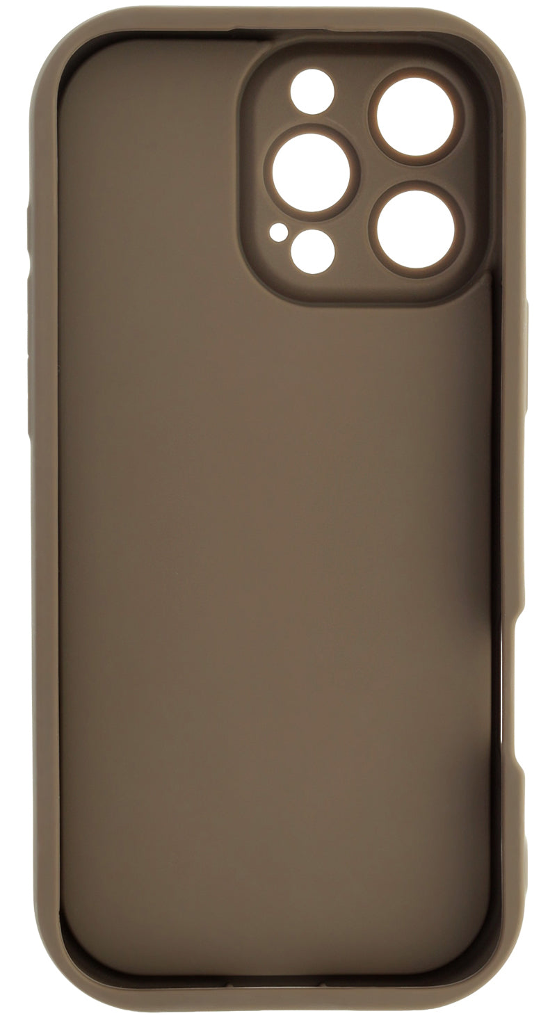 Hülle für Apple iPhone 17 Pro, OEM, Ultra Trendy 3D Capybara, Braun