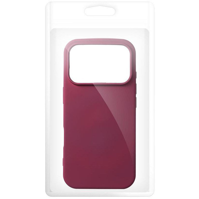 Hülle für Apple iPhone 18 Pro Max / 17 Pro Max, OEM, Silikon, Weinrot