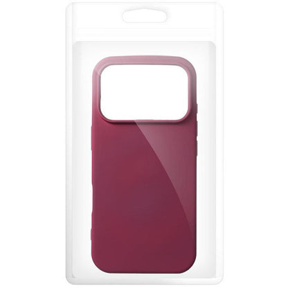 Hülle für Apple iPhone 18 Pro Max / 17 Pro Max, OEM, Silikon, Weinrot
