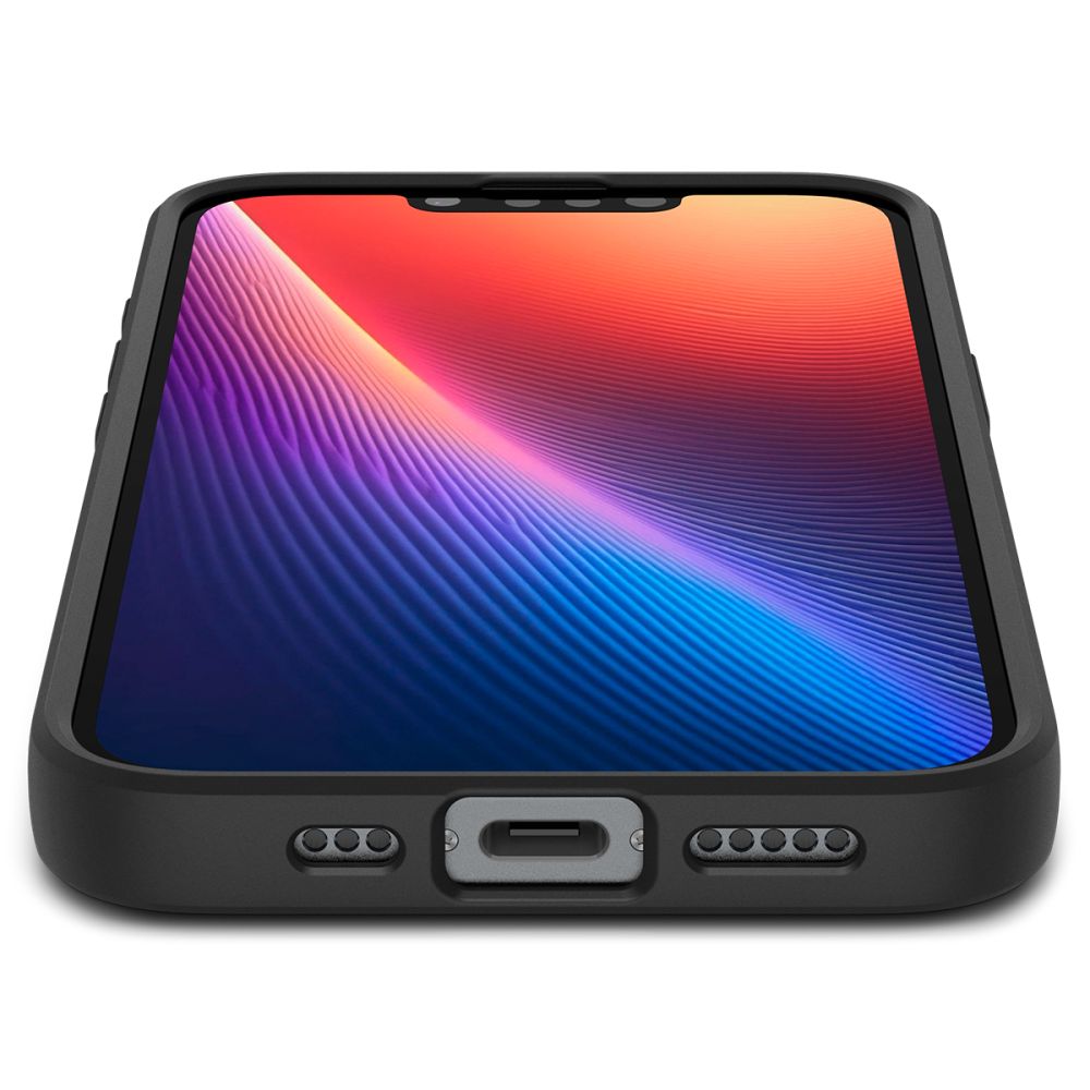 Hülle für Apple iPhone 17e / 16e, Spigen, Liquid Air, Schwarz