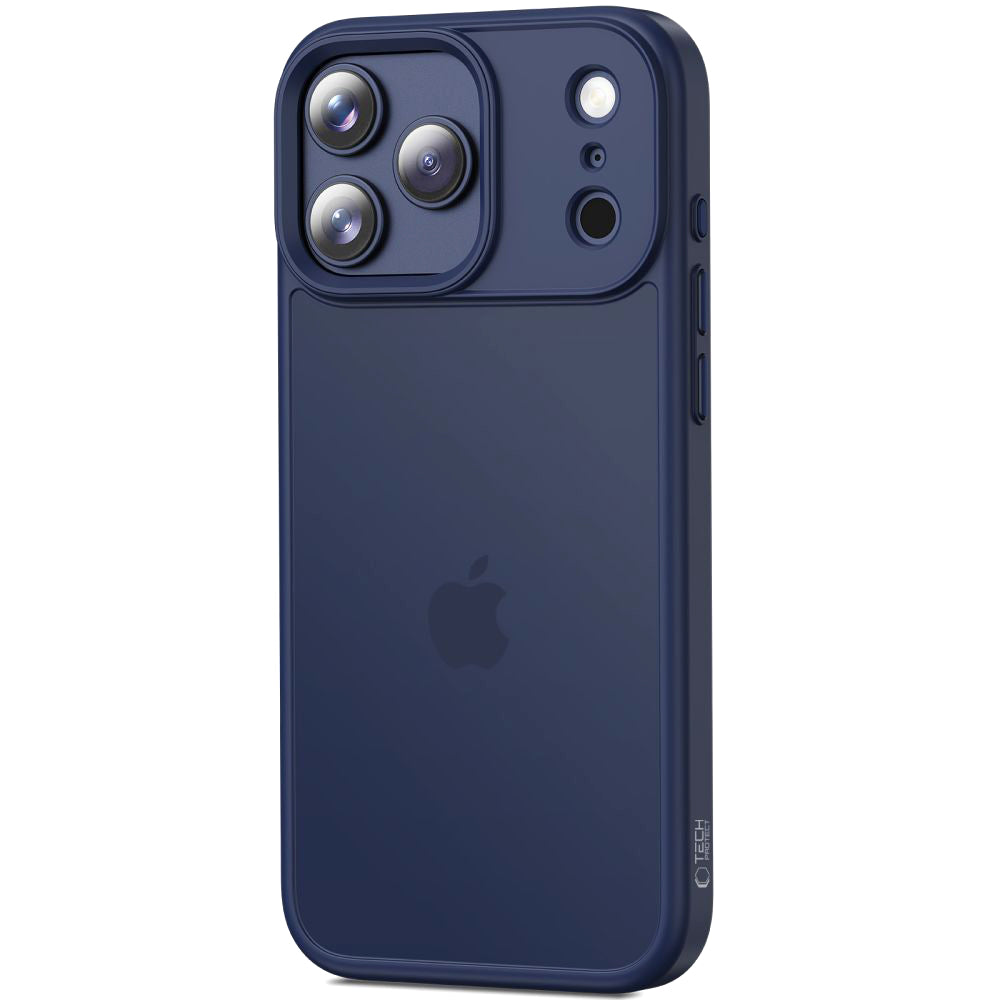 Case for Apple iPhone 17 Pro Max, Tech-Protect, Magmat, Matte Navy Blue