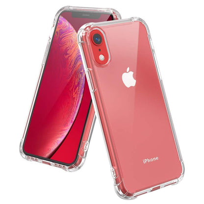 Hülle für Apple iPhone XR, Techsuit, stoßfest klar, transparent