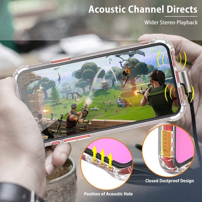 Hülle für Apple iPhone XR, Techsuit, stoßfest klar, transparent