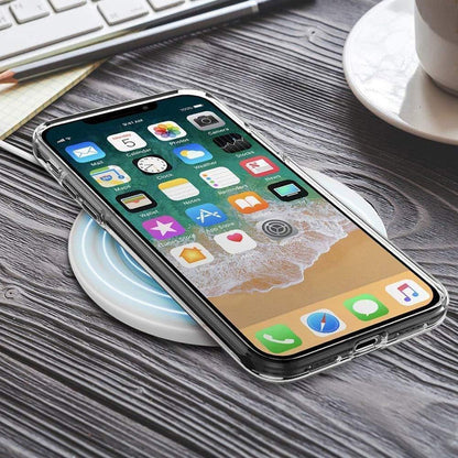 Hülle für Apple iPhone XR, Techsuit, stoßfest klar, transparent