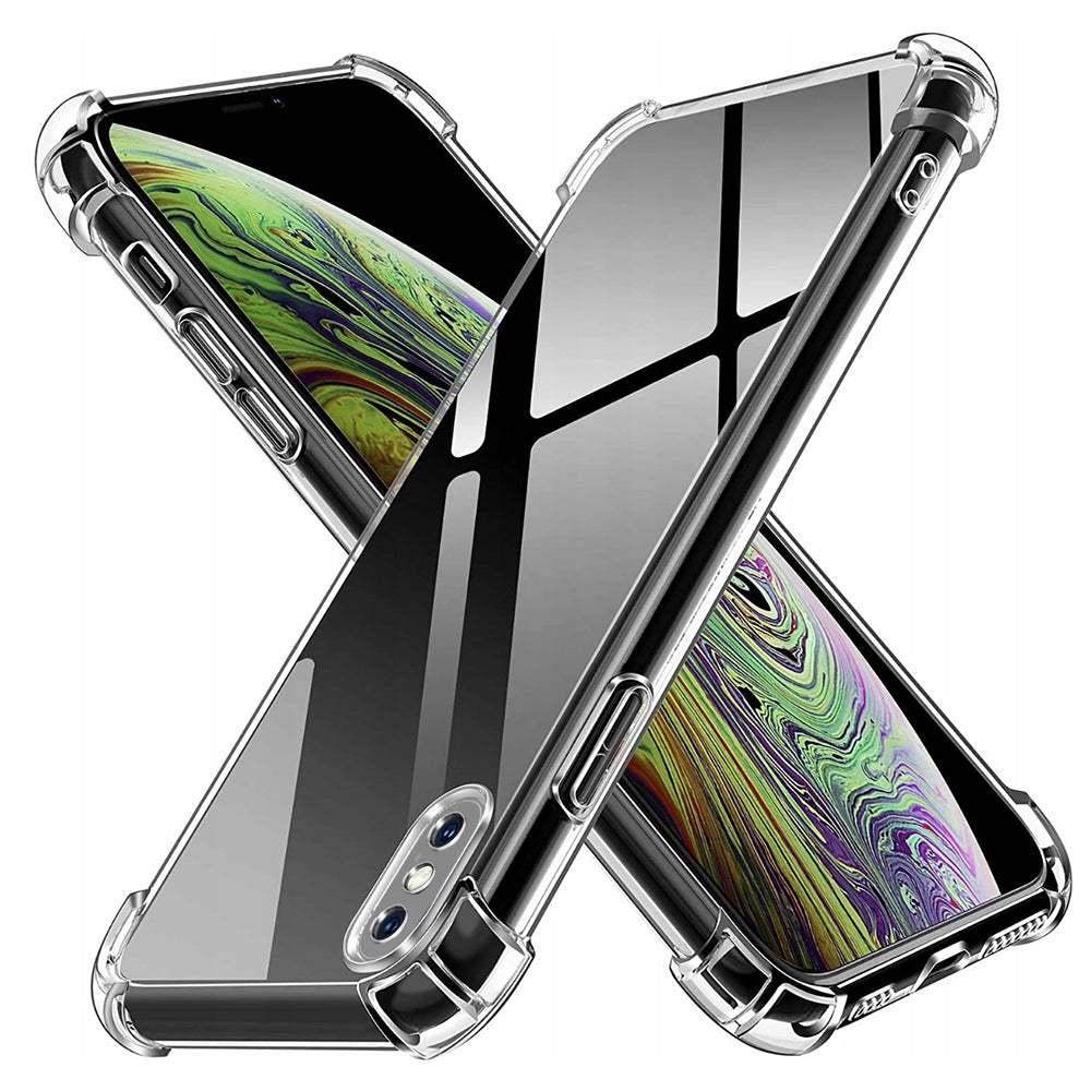Case for Apple iPhone XS Max, Techsuit, Shockproof Clear, Transparent