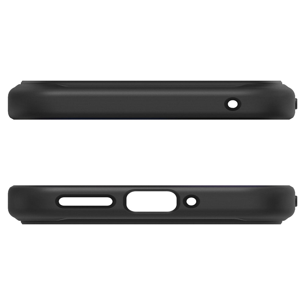 Hülle für Google Pixel 9 Pro XL, Spigen, Ultra Hybrid, Mattschwarz ACS07724