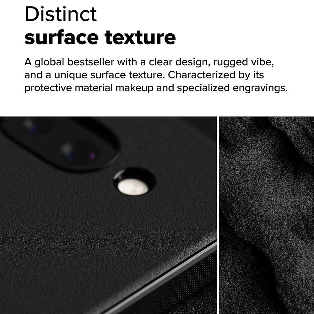 Hülle für Google Pixel 9a, Ringke, Onyx, Schwarz