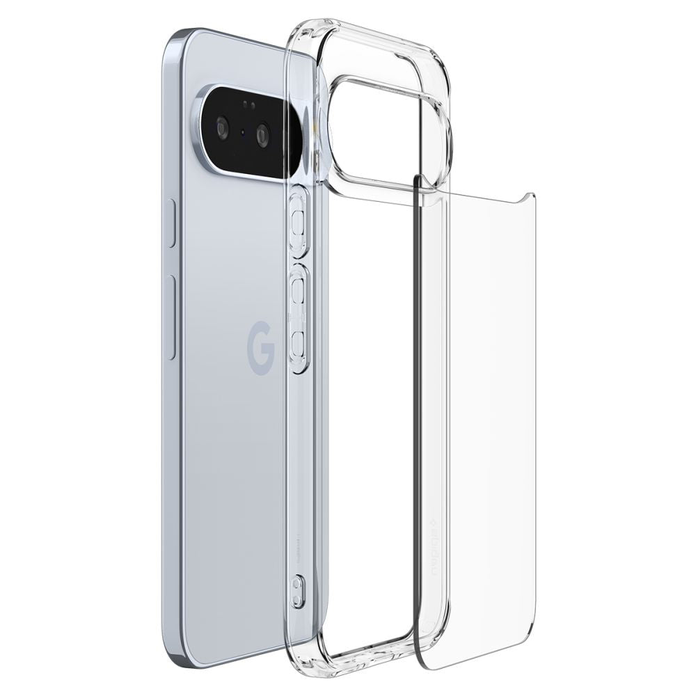 Hülle für Google Pixel 10 Pro / 10, Spigen, Ultra Hybrid, Transparent ACS09715