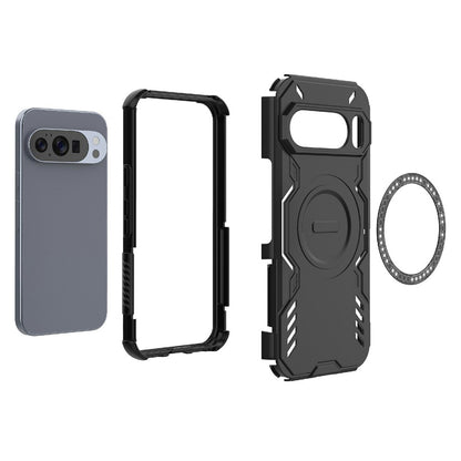 MagSafe-Hülle für Google Pixel 10 Pro / 10, Techsuit, ArmorMag, Schwarz