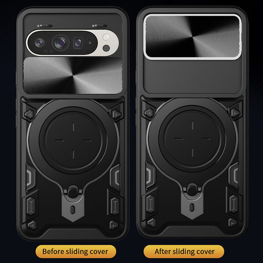 Hülle für Google Pixel 10 Pro / 10, Techsuit, CamGuard Pro, Roségold