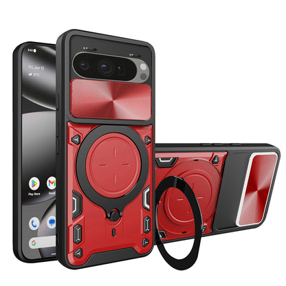 Hülle für Google Pixel 10 Pro XL, Techsuit, CamGuard Pro, Rot