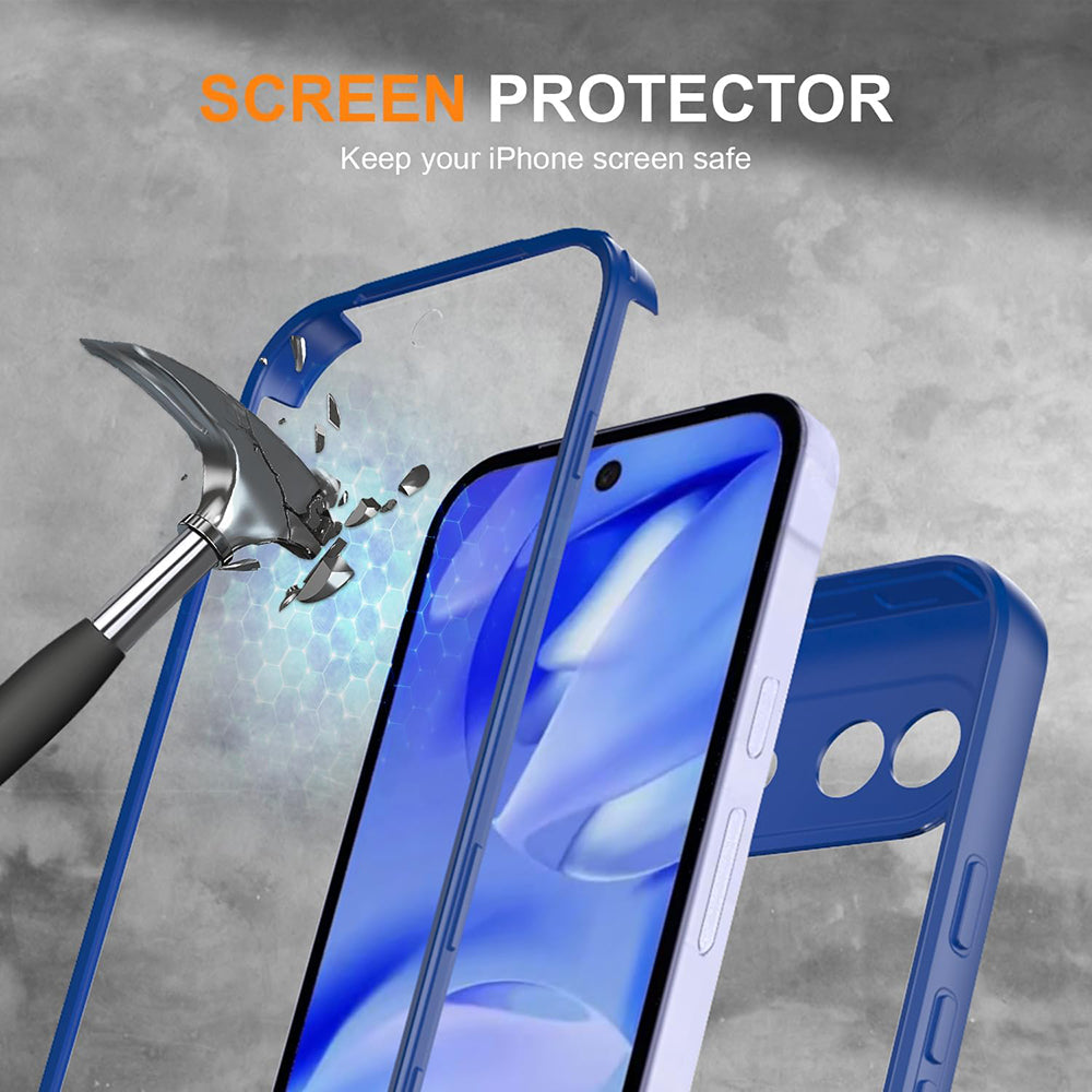 Case for Google Pixel 10a, Techsuit, ColorVerse 360, Blue