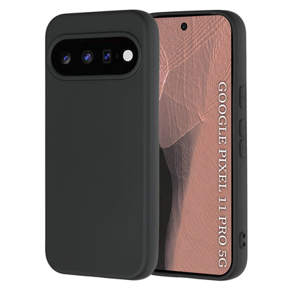 Hülle für Google Pixel 11 Pro, Techsuit, SoftFlex, Schwarz