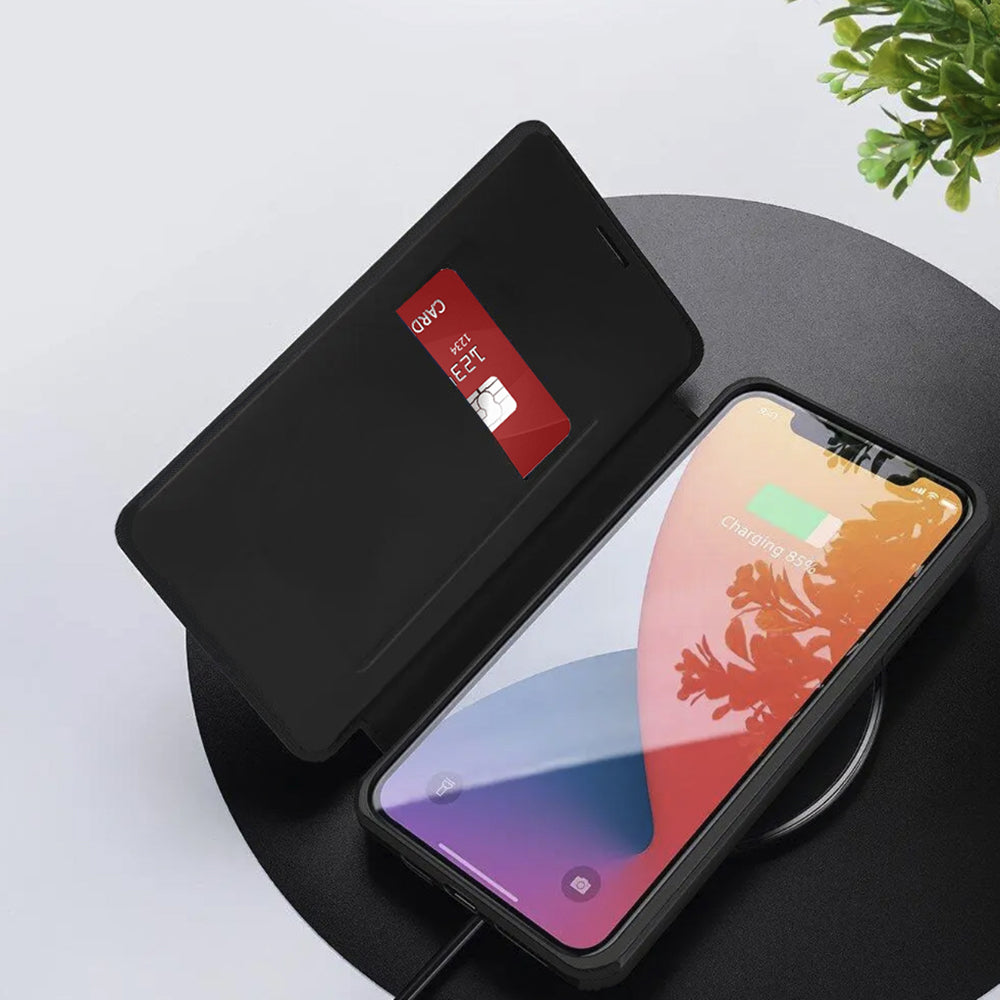 Hülle für Google Pixel 11 Pro XL, Techsuit, Magskin Book, Schwarz