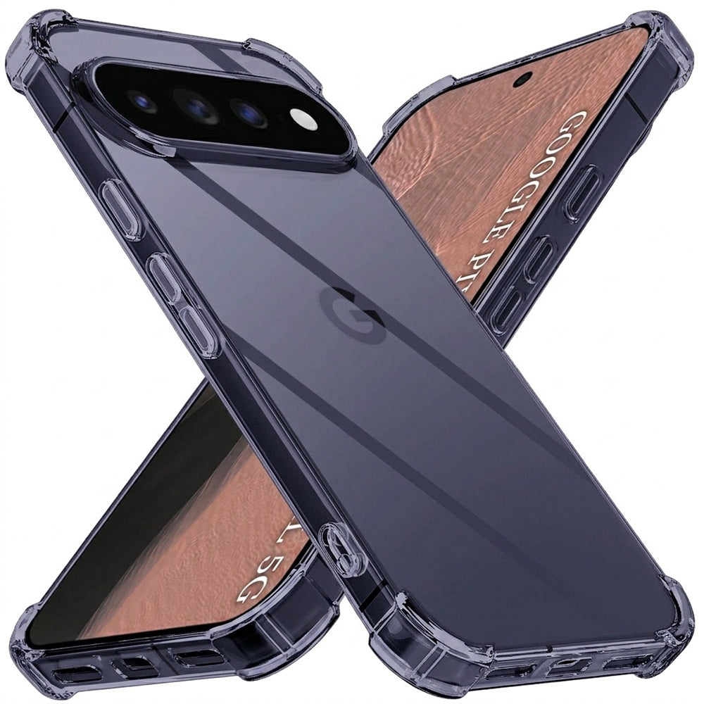 Hülle für Google Pixel 11 Pro XL, Techsuit, stoßfeste klare, rauchfarben