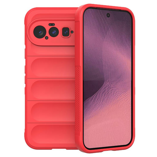Hülle für Google Pixel 11, Techsuit, Magic Shield, Rot