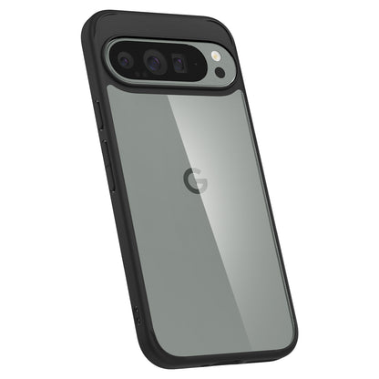 Hülle für Google Pixel 9 Pro XL, Spigen, Ultra Hybrid, Mattschwarz ACS07724