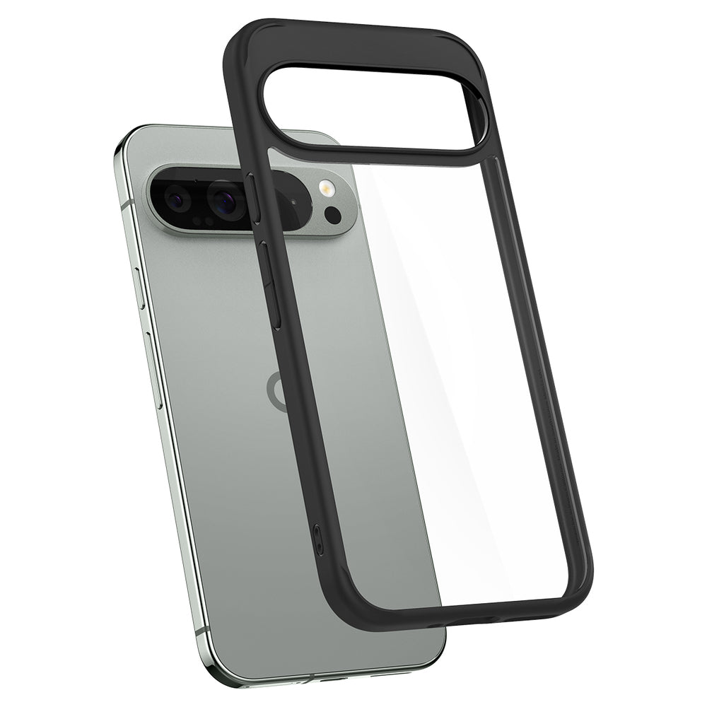 Hülle für Google Pixel 9 Pro XL, Spigen, Ultra Hybrid, Mattschwarz ACS07724