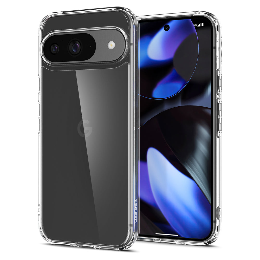 Hülle für Google Pixel 9 / 9 Pro, Spigen, Ultra Hybrid, Transparent ACS07687