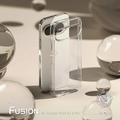 Hülle für Google Pixel 9 / 9 Pro, Ringke, Fusion, Transparent