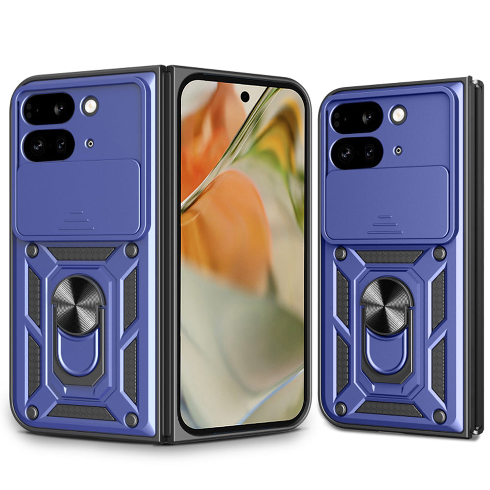 Hülle für Google Pixel 9 Pro Fold, Techsuit, CamShield, Blau