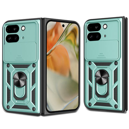 Hülle für Google Pixel 9 Pro Fold, Techsuit, CamShield, Grün