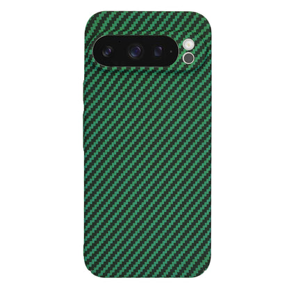 Hülle für Google Pixel 9 Pro, Techsuit, Carbonite FiberShell, Grün