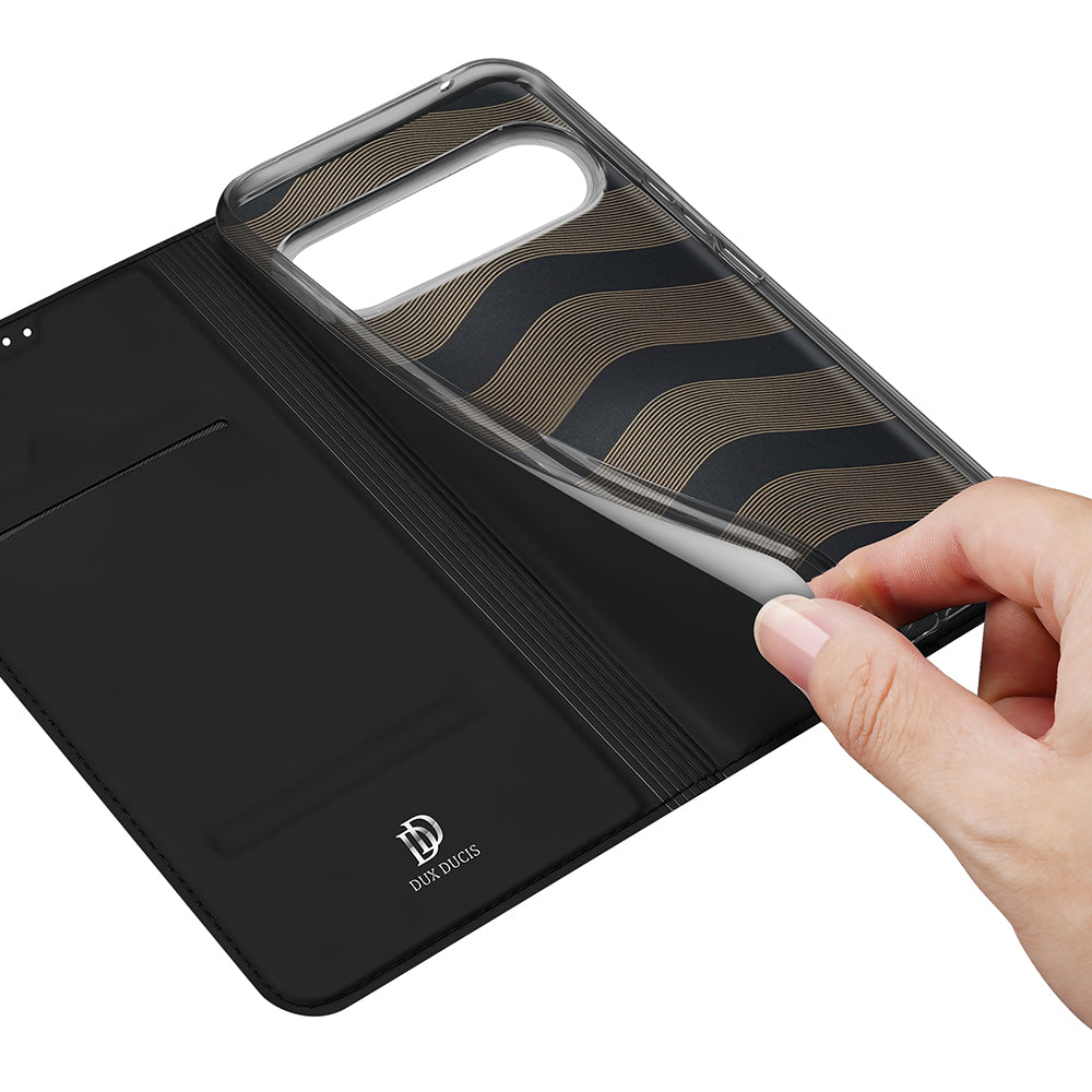 Hülle für Google Pixel 9 Pro XL, DUX DUCIS, Skin Pro, Schwarz