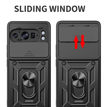 Hülle für Google Pixel 9 Pro XL, Techsuit, CamShield, Schwarz