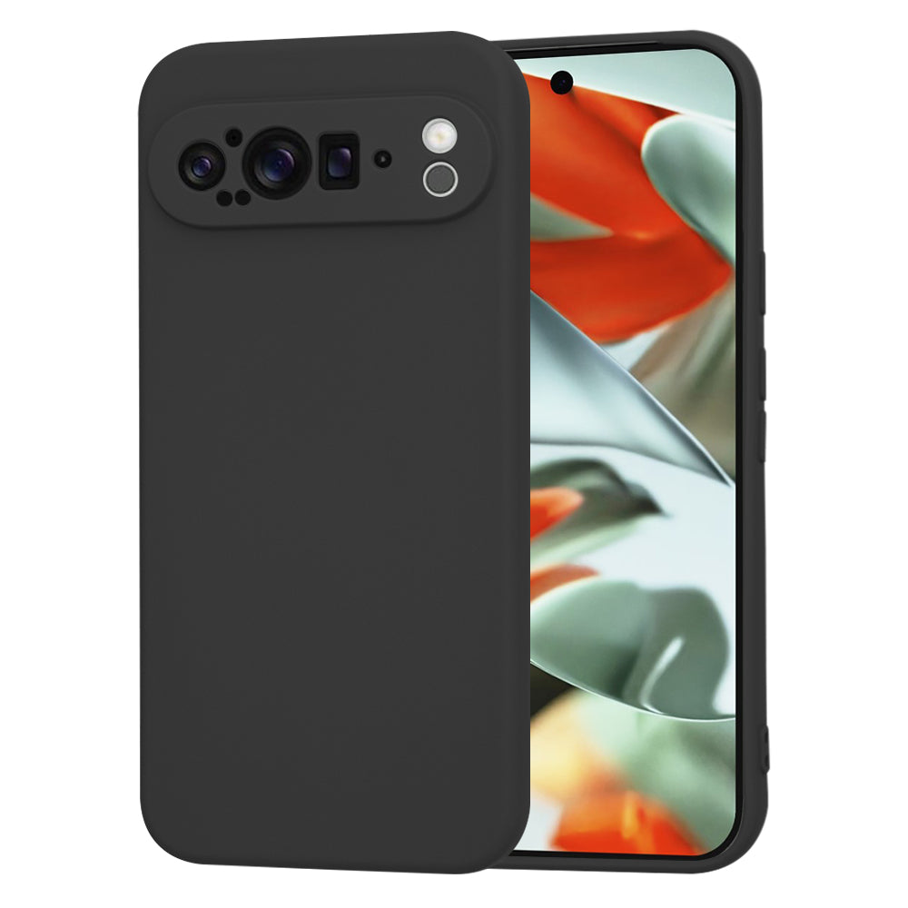 Hülle für Google Pixel 9 Pro XL, Techsuit, SoftFlex, Schwarz