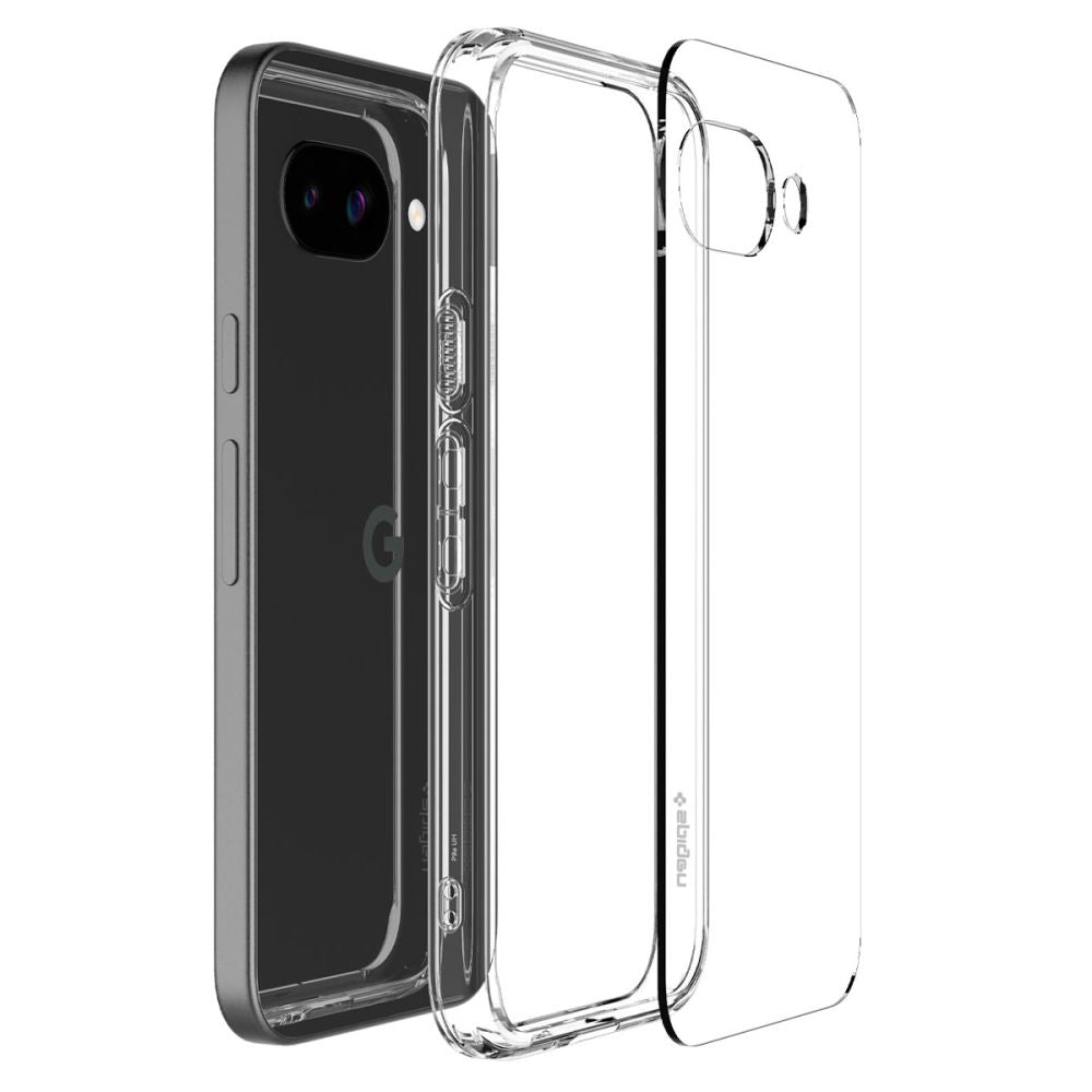 Hülle für Google Pixel 9a, Spigen, Ultra Hybrid, Transparent ACS09042