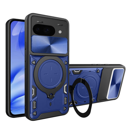 Hülle für Google Pixel 9a, Techsuit, CamGuard Pro, Blau