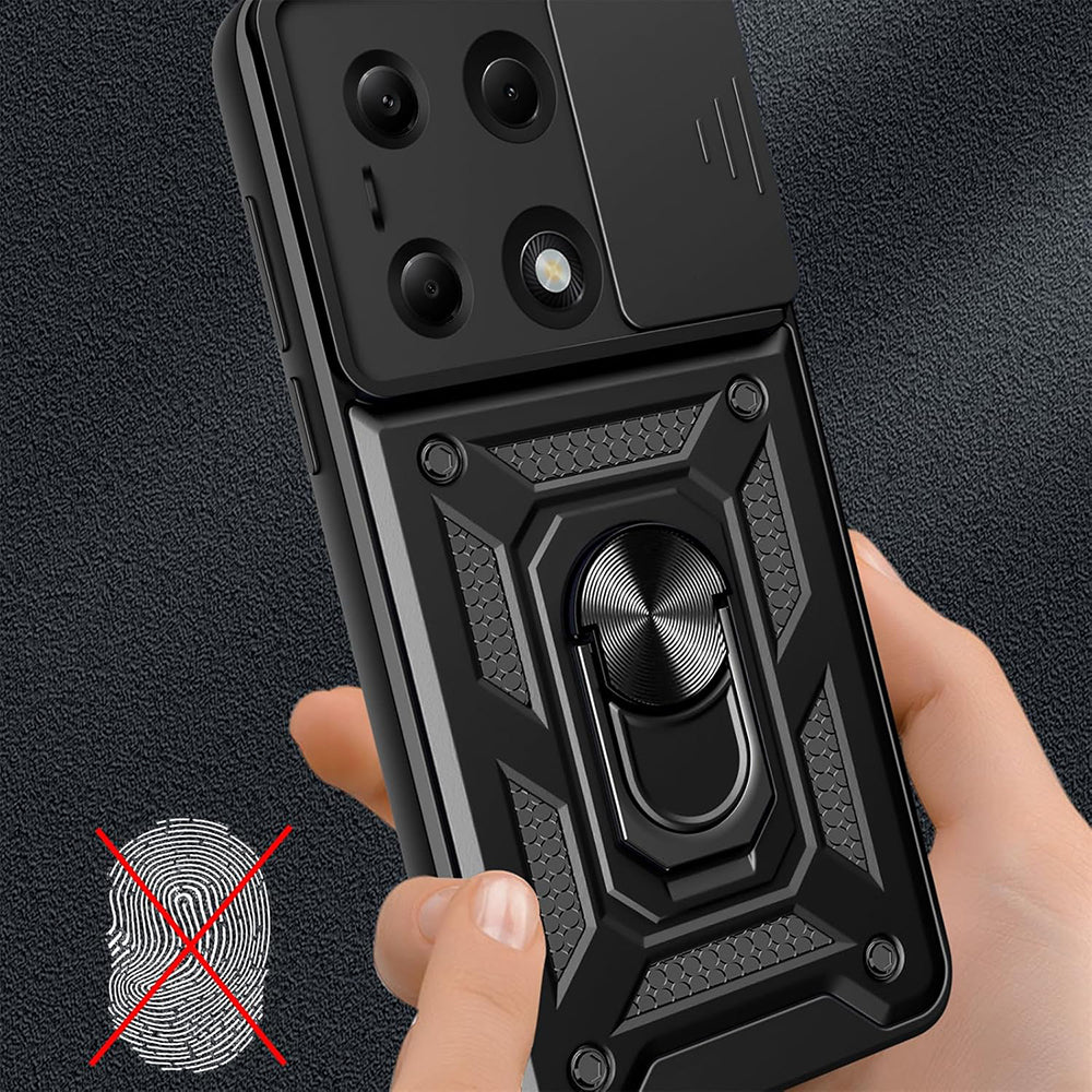 Hülle für Google Pixel 9a, Techsuit, CamGuard Pro, Lila