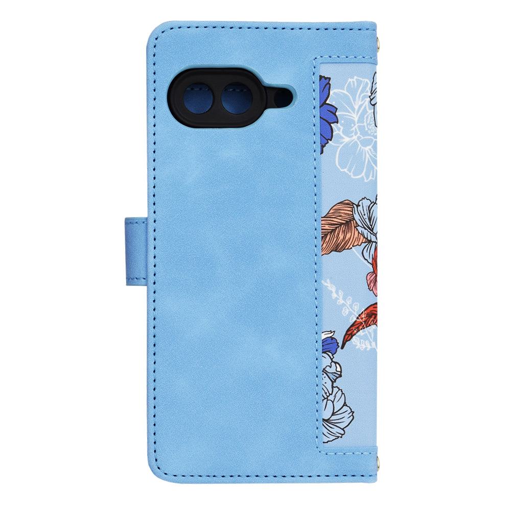 Hülle für Google Pixel 9a, Techsuit, FlipCraft, Blau