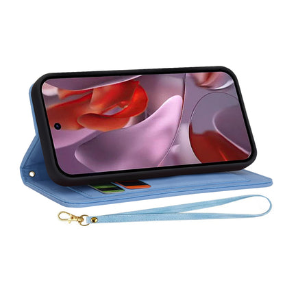 Hülle für Google Pixel 9a, Techsuit, FlipCraft, Blau